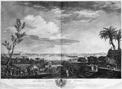 Port of Antibes in Provence, series of 